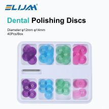 40 Teile/schachtel Dental Polieren Discs Kit Denspay Regenbogen Dental Oral Harz Polieren Discs Set Finishing System Zahnmedizin Instrument