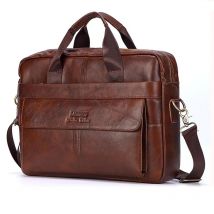 Männer Echtes Leder Handtaschen Casual Leder Laptop Taschen Männlichen Business Reise Messenger Taschen herren Umhängetasche Umhängetasche