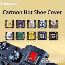 Cartoon Flash Hot Shoe Tappo di protezione Bella originalità per Canon R50 Nikon Z30 Z50 Sony Fuji Olympus Pentax DSLR Camera