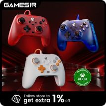 Przewodowy kontroler Xbox GameSir T7 dla serii X/S i Xbox One |   Joysticki i wyzwalacze z efektem