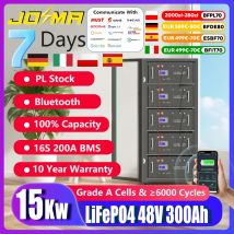 Akumulator LiFePO4 48V 300Ah z aktywnym equalizatorem, magazyn energii domowej, 15kWh, 100Ah 120Ah 200Ah 150Ah, 6000 cykli, RS485 CAN, dostępność w magazynie UE