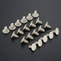 20 sztuk samochodów Auto podsufitka dachowa klipsy Panel wykończeniowy ustalający Premium nylonowe zapięcie wewnętrzne dla Toyota wymień 63399-26050 dla Hiace