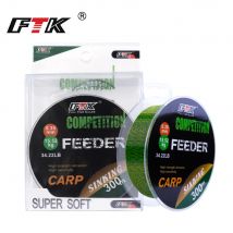 FTK 3D Unsichtbare Karpfen Angelschnur Nylon150m/300m Super Starke Monofilament Fluorkohlenstoff Zug Spot Linie für Pesca