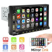 7 "Autoradio 1 Din Carplay Android Auto MP5 Multimedia Player Touchscreen FM Aux Eingang Bluetooth USB Spiegel Link universal