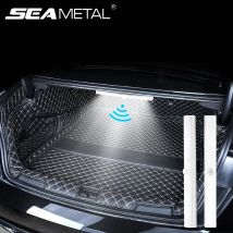 SEAMETAL czujnik samochodowy światło dla podłogi bagażnika kaptur USB akumulator automatyczny światło indukcyjne Bar magnetyczny Maual/tryb wykrywania lampy