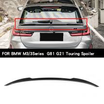Car Tail Wing Top Spoiler Roof Carbon Fiber Trunk Splitter For BMW M3 G81 3 Series G21 Touring Spoiler 2021+ M4 Style