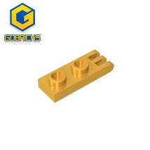 Gobricks GDS-M173 Scharnierplatte 1 x 2, mit 3 Fingern und Hohlbolzen, kompatibel mit Lego 4275, baut Bausteine zusammen