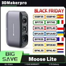Scanner 3D 3DMakerpro Moose Lite, fotocamera a colori a 24 bit, tracciamento visivo Al, precisione 0,05 mm, risoluzione 0,10 mm, velocità telaio 10 fps