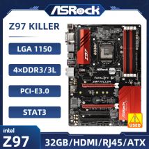 Scheda madre Killer ASRock Fatal1ty Z97 LGA 1150 Intel Z97 DDR3 32GB pci-e 3.0 M.2 supporto USB3.0