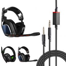 Cavo audio di ricambio per cuffie Cavo muto in linea per cuffie da gioco Astro A10 A30 A40 A40TR A50 per controller PS4