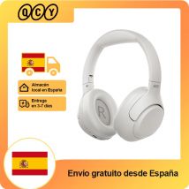 QCY-auriculares inalámbricos H3 ANC 43dB, cascos híbridos con cancelación activa de ruido, Bluetooth 5,4, Audio de alta resolución, 60H de tiempo de reproducción