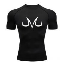 Sommer Muscle Fit Gym T-Shirts Anime Ästhetische Kompression Shirt für Männer Fitness Sport Quick Dry T-shirts Enge Gym Tops T