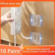 Ganci trasparenti multiuso Ganci da parete adesivi biadesivi Vestiti impermeabili Cappelli Ganci per asciugamani Ganci per porte da bagno da cucina
