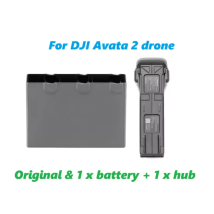 Original und aktiviert, weniger als 10 Zyklen, intelligenter Flugakku mit Hub für DJI Avata 2 Drohne mit 2150 mAh