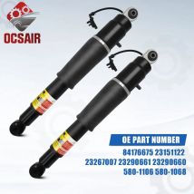 Ammortizzatore ad aria posteriore 2 pezzi per Cadillac Escalade / Chevrolet Suburban Tahoe / GMC Yukon XL 1500 2015-2018 84176675 23151122