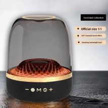 2025 LP90 Crystal Pro Bluetooth Speaker - Harman-like Bass 4th Gen w/ TF Card Slot & FM Radio