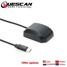 Ricevitore GPS USB-C tipo C per Android Windows M8N 10Hz GPS GLONASS Galileo BeiDou GNSS Antenna Ricevitore QU33NCL