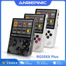 ANBERNIC RG35XX Plus Retro konsola przenośny odtwarzacz gier 5000 + klasyczne gry obsługi bezprzewodowego/przewodowego sterowania HD-MI wyjście telewizyjne
