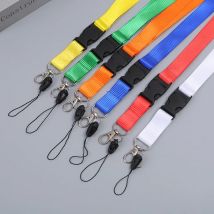 Multi Functional Neck Strap Key chain For Mobile Phone ID Name Card Badge Holder Keys Safety Hanging Lanyard Landyard 1.5*54cm