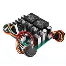 Regolatore di velocità del motore DC PWM DC 10 -55V Display LED digitale 0 -100% Modulo di azionamento regolabile Ingresso MAX 60A 12V 24V 36V 48V