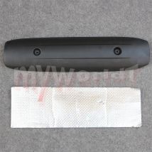 Set cappuccio copri tubo di scarico adatto per YAMAHA XP500 TMAX500 2008 - 2011 TMAX530 2012-2016 TMAX 500 530