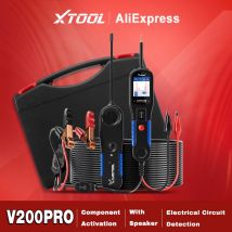 VDIAGTOOL V200PRO Elektrischer Stromkreistester 12/24 V elektrischer offener Kurzschlussfinder für AC DC Spannung Anhänger Relais Sicherungstest