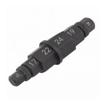 6 in 1 Motorcycle Hex Allen Axle Spindle Socket Adapter Tool Tire Removal Tool Carbon Steel Construction Simple Operate