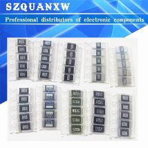 50 STÜCKE Legierung widerstand 2512 SMD Widerstand Proben kit ,10 kindsX5 stücke = 50 stücke R001 R002 R005 R008 R010 r015 R020 R025 R050 R100