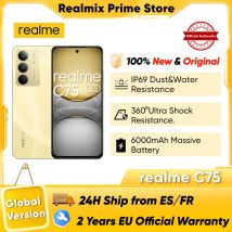 Realme-teléfono inteligente C75, versión Global, Helio G92 MediaTek, pantalla de 6,72 pulgadas, 90Hz, batería de 6000mAh, cámara de 50MP, carga rápida de 45W, IP69