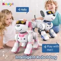 Telecomando intelligente Robot Dog Acrobazia elettronica Comando vocale Programmabile Touch-sense Musica Canzone Giocattoli per bambini per ragazzi