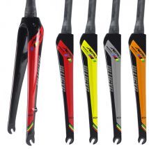 Ullicyc-Gloss Carbon Fiber Fork, Schnellspanner, Rennrad, Fahrrad-Scheibenfelgenbremse, runder