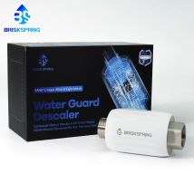 BriskSpring Salzfreier Terminal-Wasserdäher, physikalischer Schalenhemmer, G1/2-Zoll-Anschluss, Anti-Kalsk-Warmwasserbereiter, Weichmacher