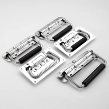 Heavy-duty Folding Air Box Handle With Embedded And Thickened Cover Ring Handle Wooden Case Handle Handle Toolbox Handle