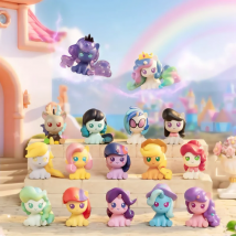 FUNISM Original Echte My Little Pony Kawaii Magische Flasche Blind Box Nette Korn Figuren Ornament Spielzeug Geschenk