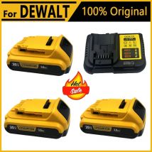 3.0Ah for Dewalt original 20V rechargeable tool battery DCB200 DCB201 DCB206 18V 20v 3AH .For Dewalt 18V 20V tool battery