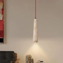 Luma japanische Wabi-Sabi-Stil Stein Kunst Pendelleuchte hängen Kronleuchter Schlafzimmer Nachttisch Retro Dekoration Home Beleuchtungskörper