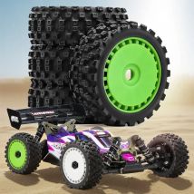 1/8 Buggy Wheel Tires 17mm Hex for 1:8 RC Off Road Car ARRMA Typhon  Trxs  Kyosho  HSP