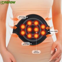 1 Stück selbsterhitzende Lendenwirbelsäule Bauch-Rückenstütze für Männer, Magnetfeldtherapie, Taillenstützgürtel mit 10 Magneten, Entriegelungswärme für Frauen