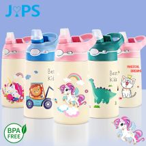 400 ml Kinder Thermoflasche Einhorn Wasserflasche Halten Kaltes Wasser Flasche Tragbare Reise Schule Wasserflasche für Kinder Kostenloser BPA