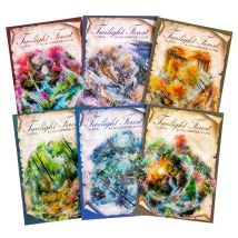 JIANWU Twilight Woods Series Vintage Plant Trees Landscaping Material Collage PET Sticker Creative DIY Journal Stationery