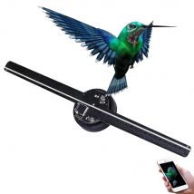 Ventilatore olografico da 42cm controllo WIFI 224led 3D macchina pubblicitaria olografica 16G memoria 800 x480 ventola ologramma HD ad alta risoluzione