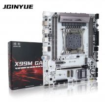 Placa base JGINYUE X99 LGA 2011-3 compatible con CPU Xeon E5 V3 V4 y memoria RAM DDR4 M.2 NVME SATA WIFI X99M GAMING D4/ARGB