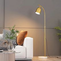 Nordic Gold Marmor Stehlampe Wohnzimmer Schlafzimmer Nachttischlampe Licht Luxus Retro Japanischen Stil Einstellbare Hebe Lampe