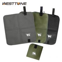 WESTTUNE Cuscino da seduta pieghevole per esterni Cuscino da spiaggia impermeabile in tessuto Oxford 600D Cuscino da campeggio per escursionismo portatile per viaggi