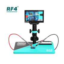 RF4-50M Integrierte High-Definition-Kamera 1080p Farb-LCD-Bildschirm Videomikroskop bietet auch Multimeterfunktionen Lupe