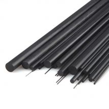 5szt/10szt Pręt z włókna węglowego Dia 1mm 2mm 3mm 4mm 5mm 6mm Długość 500mm 3 Fibra de carbono