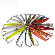 TAKEDO JY56 Big Spoon lure 27-81G Fishi Shaped Metal Sequin Bait Deep Sea Fishing Trolling Boat Fishing Jig Lure Trout Bass