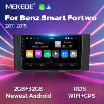 MEKEDE Android 13 Auto Intelligente System Auto DVD Multimedia Player Für Mercedes/Benz Smart Fortwo 451 2011-2015 GPS Carplay + Auto