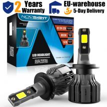 NOVSIGHT H7 Led Faro per auto H1 H4 H7 H11 H8 H9 72W 10000LM 6000K LED bianco 12V Auto Faro Fendinebbia Lampadine