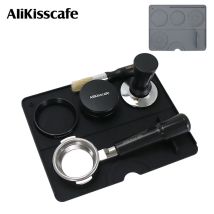 Kaffee Tamper Matte Verteiler Station Siebträger Silikon Pad Espresso Maker Bar Zubehör Coffeeware Ecke Barista Werkzeuge